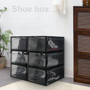 Yorbay 3er Set Schuhbox, schwarz S - B44 - 2 - yorbiy.com