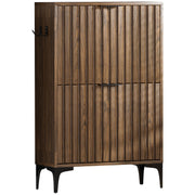 Yorbay Schuhschrank mit 2 Klappen für bis zu 12 Paar Schuhe, 94 x 60 x 23,5 cm - YW001-D068 - 15 - yorbiy.com