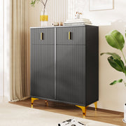 Schuhschrank mit verstellbarer Einlegeböden, 83 x 101 x 35 cm - YB - WF232628629S - 9 - yorbiy.com