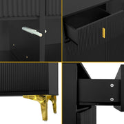 Schuhschrank mit verstellbarer Einlegeböden, 83 x 101 x 35 cm - YB - WF232628629S - 12 - yorbiy.com