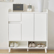 Schuhschrank mit verstellbaren Einlegeböden mit Massivholzbeinen - YB - N657P19981617W - 2 - yorbiy.com
