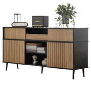 Kommode mit 4 Schiebetüren und 1 Schublade - YB - N657P19614647S - 1 - yorbiy.com