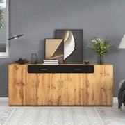 Sideboard mit 4 Türen und 2 Schubladen, 208 x 39.5 x 80 cm - YB - 297821827828EAA - 2 - yorbiy.com