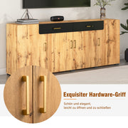 Sideboard mit 4 Türen und 2 Schubladen, 208 x 39.5 x 80 cm - YB - 297821827828EAA - 8 - yorbiy.com