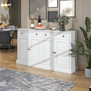 Sideboard mit 4 Türen und 2 Schubladen, 150 x 40 x 86 cm - YB - DE000003AAK - 9 - yorbiy.com
