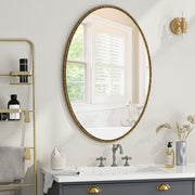 Ovaler Retro - Wandspiegel aus Eisen, 65 x 100 cm - YB - W2552P246663 - 13 - yorbiy.com