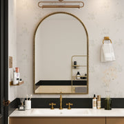 Gewölbter Wandspiegel, bogenförmiger Spiegel, 61 x 91 cm - YB - W2552P246665 - 10 - yorbiy.com