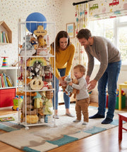Yorbay Spielzeugregal mit Rollen und elastischen Seilen - YS025-T105 - 2 - yorbiy.com