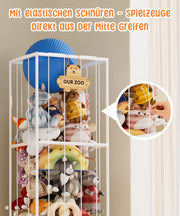 Yorbay Spielzeugregal mit Rollen und elastischen Seilen - YS025-T105 - 7 - yorbiy.com