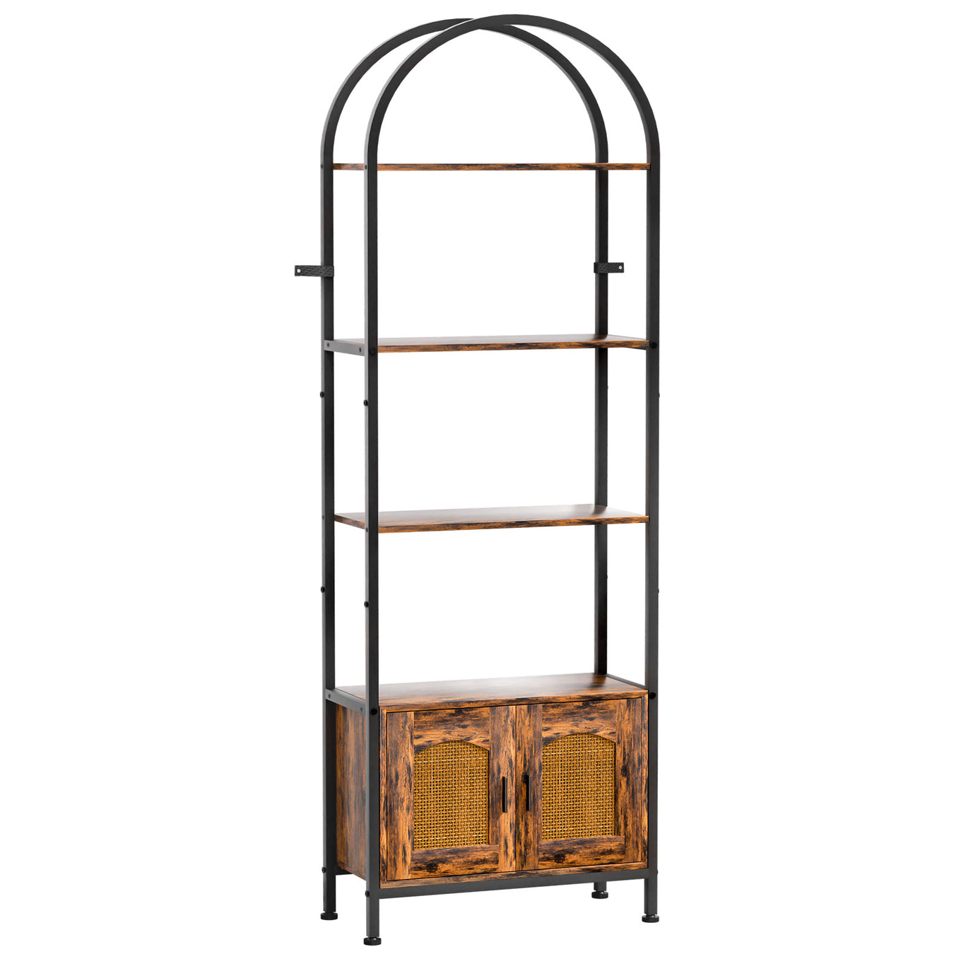 Yorbay Standregal mit 5 Ebenen und Tür - YS022-T101 - 1 - yorbiy.com