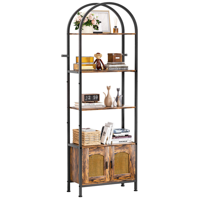 Yorbay Standregal mit 5 Ebenen und Tür - YS022-T101 - 9 - yorbiy.com