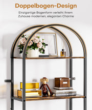 Yorbay Standregal mit 5 Ebenen und Tür - YS022-T101 - 6 - yorbiy.com