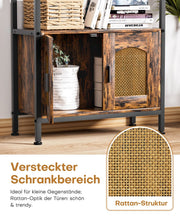 Yorbay Standregal mit 5 Ebenen und Tür - YS022-T101 - 3 - yorbiy.com