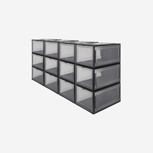 Schuhbox-Kategoriediagramm - 12er Schuhbox Set in Schwarz