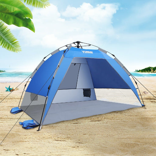 Yorbay Strandmuschel mit 50+ UV - Schutz für 2 - 3 Personen - S59A - 2 - yorbiy.com
