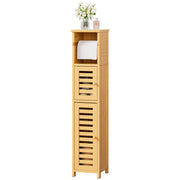 Yorbay schmaler Bambus Toilettenpapierhalter mit Stauraum - YC010-Z124 - 1 - yorbiy.com