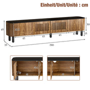 Yorbay TV Lowboard 190 cm mit 4 Türen, Stauraum - YW026-D096 - 9 - yorbiy.com