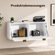 Yorbay Wand-TV-Schrank mit 2 Türen 100 cm - YW019-D088 - 3 - yorbiy.com