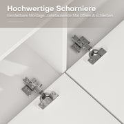 Yorbay Wand-TV-Schrank mit 2 Türen 100 cm - YW019-D088 - 4 - yorbiy.com
