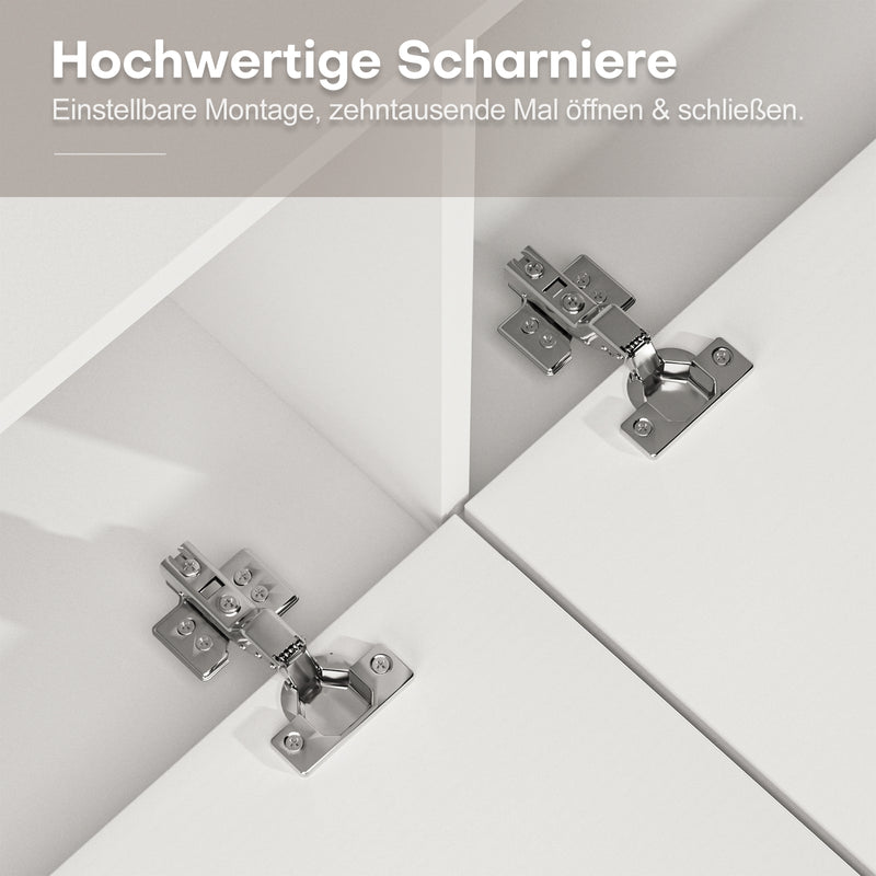 Yorbay Wand-TV-Schrank mit 2 Türen 100 cm - YW019-D088 - 4 - yorbiy.com