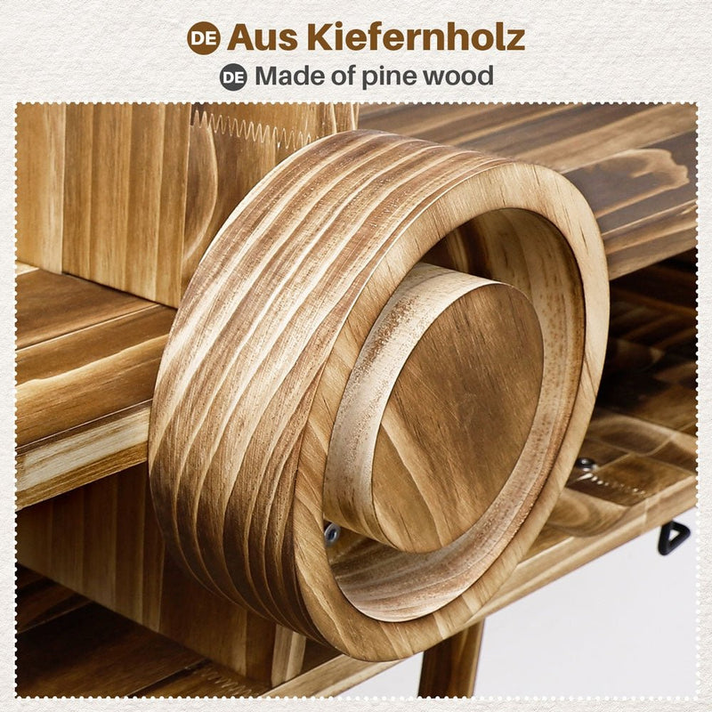 Yorbay Holz - Weinregal in Flugzeug - Design für die Wandmontage - D04 - 8 - yorbiy.com