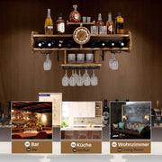 Yorbay Holz - Weinregal in Flugzeug - Design für die Wandmontage - D04 - 3 - yorbiy.com