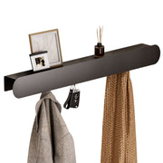 Yorbay Metall Wandgarderobe mit Ablage und 6 Haken - YM001-N001 - 1 - yorbiy.com