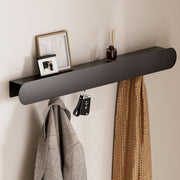 Yorbay Metall Wandgarderobe mit Ablage und 6 Haken - YM001-N001 - 2 - yorbiy.com