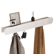 Yorbay Metall Wandgarderobe mit Ablage und 6 Haken - YM001-N002 - 8 - yorbiy.com