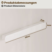 Yorbay Metall Wandgarderobe mit Ablage und 6 Haken - YM001-N002 - 10 - yorbiy.com