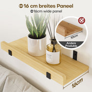 Yorbay Wandregal 2er Set, Breite 40 cm - YB116-T083 - 4 - yorbiy.com