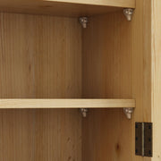Vintage Wandschrank mit Glastüren und Handtuchhalter, 63 x 60 x 18 cm - YB - W2552P291567 - 12 - yorbiy.com