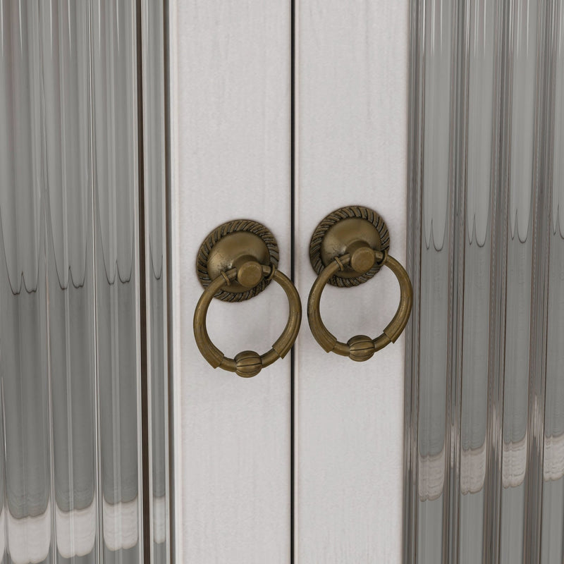 Vintage Wandschrank mit Glastüren und Handtuchhalter, 63 x 60 x 18 cm - YB - W2552P291568 - 20 - yorbiy.com