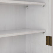 Vintage Wandschrank mit Glastüren und Handtuchhalter, 63 x 60 x 18 cm - YB - W2552P291568 - 22 - yorbiy.com