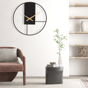 Yorbay Wanduhr aus Metall, 40x40cm / 50x50cm - YB003 - W010 - 2 - yorbiy.com