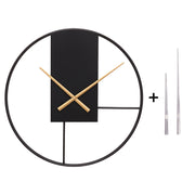 Yorbay Wanduhr aus Metall, 40x40cm / 50x50cm - YB003 - W011 - 10 - yorbiy.com