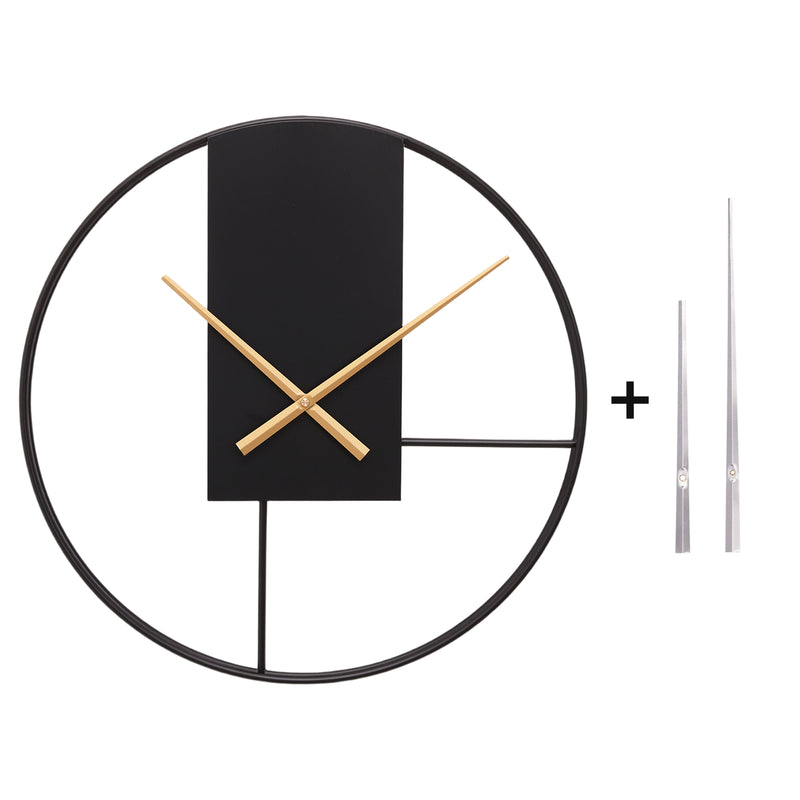 Yorbay Wanduhr aus Metall, 40x40cm / 50x50cm - YB003 - W011 - 10 - yorbiy.com
