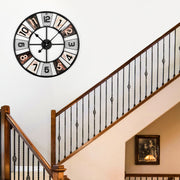 Retro-Wanduhr aus Metall 7 - yorbiy.com