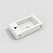 Hängender Waschtischunterschrank 46 cm mit Keramik - Waschbecken - YB - N656P240831A - 13 - yorbiy.com