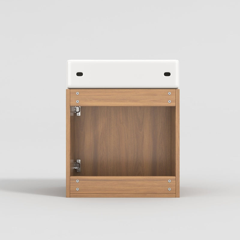 Hängender Waschtischunterschrank 46 cm mit Keramik - Waschbecken - YB - N656P240831A - 15 - yorbiy.com