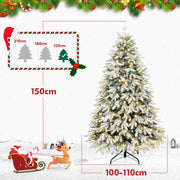 Yorbay künstlicher Weihnachtsbaum mit 10 Lichtmodi - O042 - 4 - yorbiy.com