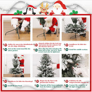 Yorbay künstlicher Weihnachtsbaum mit 10 Lichtmodi - O042 - 9 - yorbiy.com