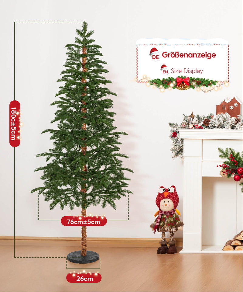 Yorbay künstlicher Weihnachtsbaum aus PE, flammhemmend, 180cm - O062 - 3 - yorbiy.com