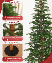 Yorbay künstlicher Weihnachtsbaum aus PE, flammhemmend, 180cm - O062 - 4 - yorbiy.com