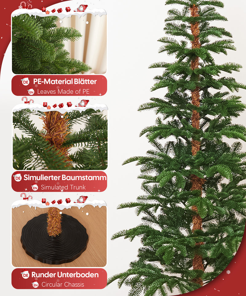 Yorbay künstlicher Weihnachtsbaum aus PE, flammhemmend, 180cm - O062 - 4 - yorbiy.com