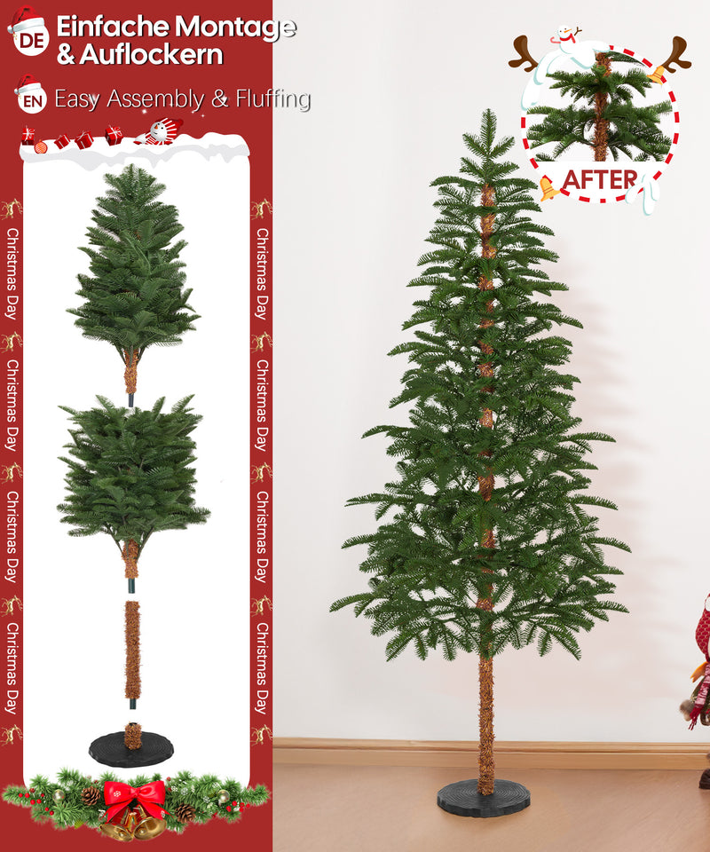 Yorbay künstlicher Weihnachtsbaum aus PE, flammhemmend, 180cm - O062 - 6 - yorbiy.com