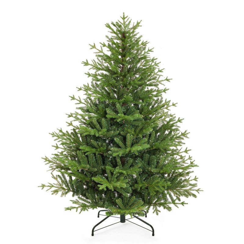 Yorbay künstlicher Weihnachtsbaum aus PE & PVC mit Eisenständer, 150 / 180 / 210 cm - O063 - 1 - yorbiy.com