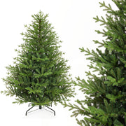 Yorbay künstlicher Weihnachtsbaum aus PE & PVC mit Eisenständer, 150 / 180 / 210 cm - O063 - 1 - yorbiy.com