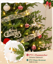Yorbay künstlicher Weihnachtsbaum aus PE & PVC mit Eisenständer, 150 / 180 / 210 cm - O063 - 7 - yorbiy.com