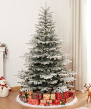 Yorbay künstlicher Weihnachtsbaum mit Schneebeflockung, 150 / 180 / 210 cm - O066 - 10 - yorbiy.com